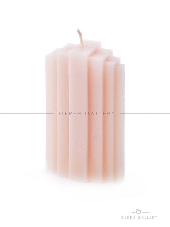 شمع استوانه ای طرح برج – شمع برج – شمع دکوری – شمع معطر – خرید آنلاین فروشگاه صنایع دستی گره گالری