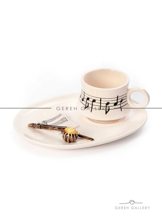 فنجان و زیرفنجانی – هدیه برای موزیسین